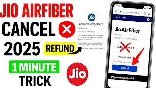 How To Cancel Jio Airfiber & Get Refund |Jio Airfiber Booking Cancel Kaise Kare |Jio Airfiber Refund