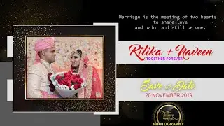 Ritika &hearts;️  Naveen | Cinematic Wedding Teaser | #Tlw Cinematic Teaser 2020 | #The_Luxury_Wedding