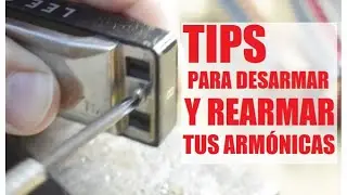 🔩 COMO DESARMAR y REARMAR ARMONICAS. Muy fácil y con herramientas que seguro tenés en tu hogar!