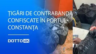 Țigări de contrabandă confiscate &icirc;n Portul Constanța