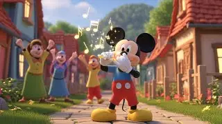 Mickey Mouse Chased the Rolling Ball ⚽🐭 | Nursery Rhymes for Kids & Baby Songs