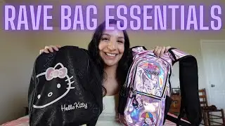 Festival essentials for your RAVE BAG! | What to take to a music festival