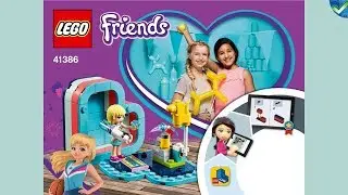 41386 Stephanie&acute;s Summer Heart Box LEGO&reg; Friends Manual at the Brickmanuals Instruction Archive