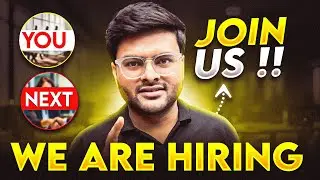 We Are Hiring Our Respected Teachers and Editors✅✅🙏🙏 I A4S HUB CLASSES