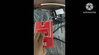 Demo Siemens Cerberus Modular Fire Panel.#power integrity #siemens #youtube #motivational 