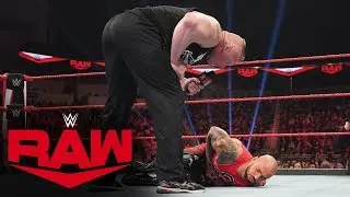 Ricochet pays a painful price for challenging Brock Lesnar: Raw, Jan. 20, 2020