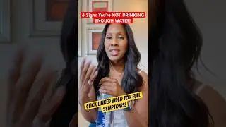 4 SIGNS YOU&rsquo;RE NOT DRINKING ENOUGH WATER! 💦 #shorts #shortsvideo #shortsfeed