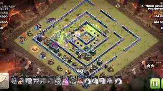 TH13 popular ring base 3 star attacks