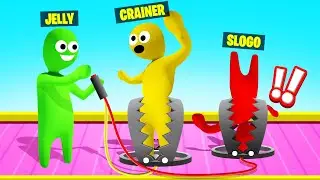 I Trolled My BEST FRIENDS With a BEAR TRAP! (Gang Beasts)