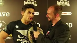 Post-Fight Interview with Daniel Crawford at BAMMA 31