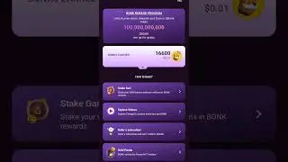 Chingari new update Earn free bonk token #chingari #gari