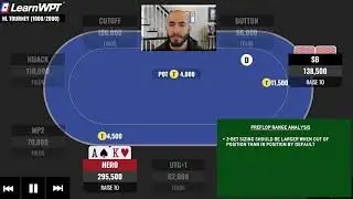 Brian Altman Explains 3-Betting Strategy - 3 Bet Pot With AK Vs Small Blind