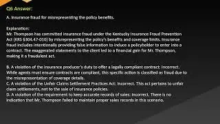 Kentucky Insurance Regulatory Exam Free Practice Questions