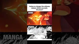 🔥 Anime vs Manga &mdash; Two worlds, one epic moment! Which version hits harder?