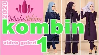 ModaSelvim 2020 Tesett&uuml;r Kombin Modelleri Galeri 1-Tesett&uuml;r Kombinleri