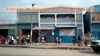 ESTRADA DE CACUACO, Luanda Angola. Dia 24 de Outubro 2020.