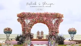 Exquisite Beach Destination Wedding in JW Marriott Khao Lak, Thailand by The Global Design Co.