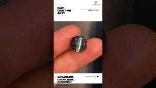 Rare & Exclusive Alexandrite Chrysoberyl Cabochon #alexandritechrysoberyl #alexandrite #chrysoberyl