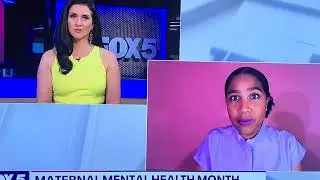 Dr. Stephanie Hack, MD Discussing Maternal Mental Health on Fox5DC