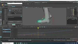 Make Walkcycle of IK/FK Move Forward with Maya Time Editor and Ghosting
