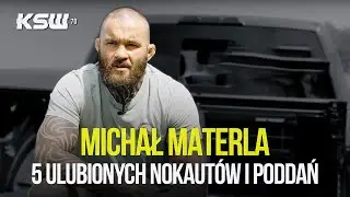 Michał Materla - 5 ulubionych nokaut&oacute;w i poddań | KSW 70