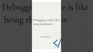 Need to be attentive while debugging your code 👩‍💻 #programming #programmers #coder #coding