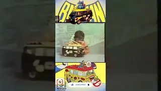 BATMAN Y JOKER SUS CARROS MEGO A&Ntilde;OS 70s #dccomics #batman #joker #mego  #doblajelatino #fypシ