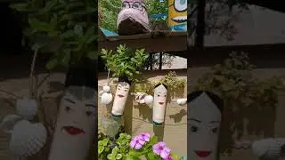 Miniature Hanging Planters for Summer | Himalaya Face wash reuse| #hangingplanters