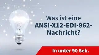 Was ist eine ANSI-X12-EDI-862-Nachricht?