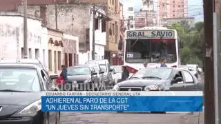 Jueves sin colectivos en Jujuy
