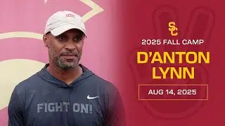 USC DC D'Anton Lynn | Trojan Fall Camp 8.14.25