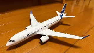 Airbus A220 paper model