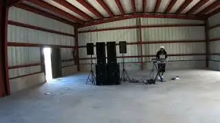 Qsc sound check kw181 K12.2 K153 qsc touchmix 8 DJ setup