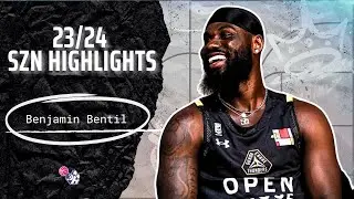 Benjamin Bentil Highlights 2023/24 || Japan B1 || Gunma Crane Thunders
