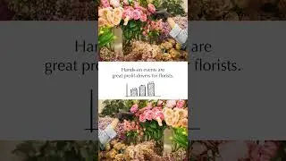 Showcase Your Floral Expertise: Host a Captivating Hands-On Design Class #floraldesign #designclass