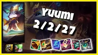 Yuumi 11.5 Gameplay Challenger Replay S11 Support (2/2/27) - EU