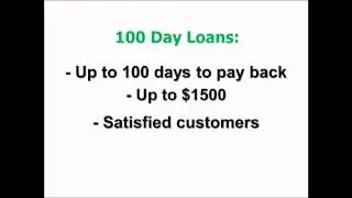 100 Day Loans - TESTED For Quick Payday Loans! | 100 Day Loans