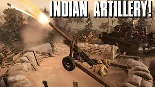 INDIAN ARTILLLERY! - 4v4 - Company of Heroes 3