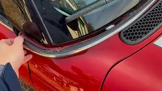 Repairing Waist Band/Belt Line Trim on my 2005 R53 Mini Cooper S