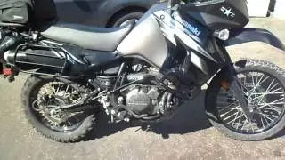 Kawaski KLR 650 engine crash bar from DirtRacks.com