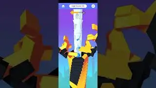 Stack Bounce game play 😀 #stack #game #shorts