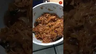 #Shorts Sri Lankan Seeni Sambol Recipe | Sweet and Spicy Onion Sambol