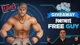 FREE GUY FORTNITE ITEM SHOP GIVEAWAY! PLAY WITH VIEWERS LIVE!