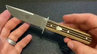 Great Eastern Cutlery H30 Hunter Fixed Blade in Woodland Micarta Review