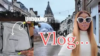 Vlog Ep 17 | Shopping ,  Unboxing my new Balenciaga hourglass bag And More | ChelseaChristophe