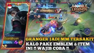 HYPER CARRY GRANGER | BUILD GRANGER TERSAKIT | BEST GRANGER BUILD | MOBILE LEGENDS INDONESIA