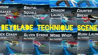 Beyblade Technique Multiplayer Scene | Beyblade Burst Rivals Gameplay