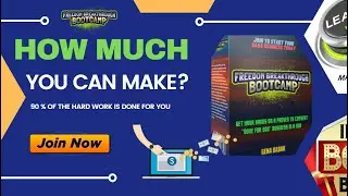 How Much You Can Make? FREEDOM BREAKTHROUGH BOOTCAMP with Gena Babak
