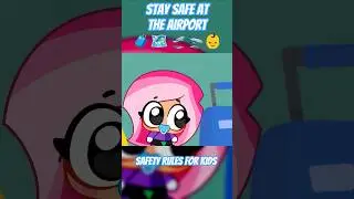 Turned Into a Baby?! 😲 | Airport Safety Fun Learning for Kids