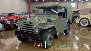 Fiat Campagnola AR-55PS (Cold Start & Road Test)